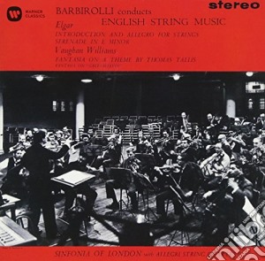 Barbirolli Conducts English String Music: Elgar, Vaughan Williams cd musicale di Barbirolli, John