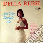 Della Reese - And That Reminds Me cd