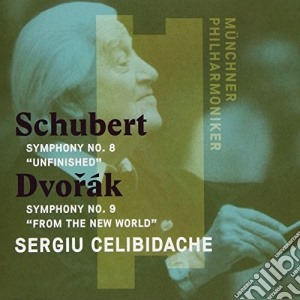 Franz Schubert / Antonin Dvorak - Symphony No.8 Unfinished / Symphony No.9 (Uhqcd) cd musicale di Sergiu Schubert / Celibidache