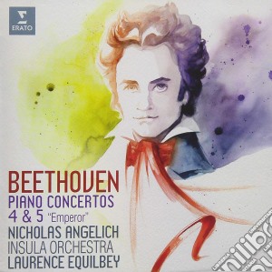 Ludwig Van Beethoven - Piano Concertos 4 & 5 cd musicale di Nicholas Beethoven / Angelich