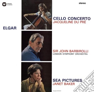 Edward Elgar - Cello Concerto, Sea Pictures cd musicale di Jacqueline Du Pre