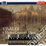 Antonio Vivaldi - 6 Violin Concerti Op.6 cd