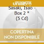Sasaki, Isao - Box 2 * (5 Cd) cd