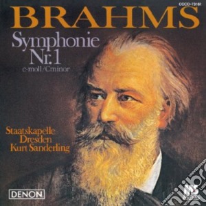Johannes Brahms - Symphony No.1 cd musicale di Kurt Sanderling