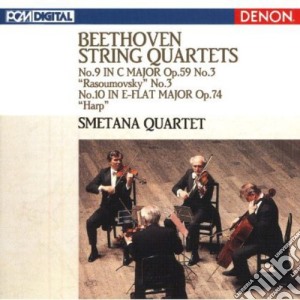 Ludwig Van Beethoven - String Quartets No. 9 & 10 cd musicale di Smetana Quartet