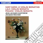 Saint-Saens / Lalo / Poulenc: Violin Sonatas cd