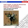 Saint-Saens / Lalo / Poulenc: Violin Sonatas cd