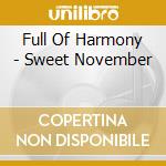 Full Of Harmony - Sweet November cd