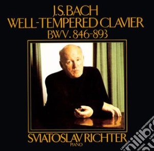 Johann Sebastian Bach - Well-Tempered Clavier Bwv.846-893 cd musicale di Sviatoslav Richter