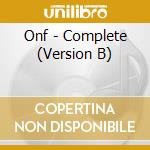 Onf - Complete (Version B) cd