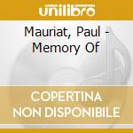 Mauriat, Paul - Memory Of cd