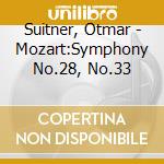 Suitner, Otmar - Mozart:Symphony No.28, No.33 cd
