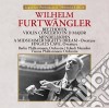 Ludwig Van Beethoven - Violin Concerto cd musicale di Wilhelm Beethoven / Furtwangler
