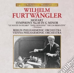 Wolfgang Amadeus Mozart - Symphony No.40 cd musicale di Wilhelm Mozart / Furtwangler