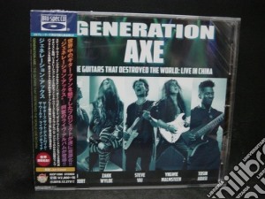 Generation Axe - The Guitars That Destroyed The World, Live In China cd musicale