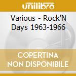Various - Rock'N Days 1963-1966 cd