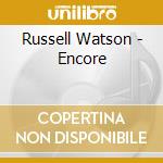 Russell Watson - Encore cd