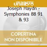 Joseph Haydn - Symphonies 88 91 & 93 cd