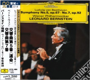 Ludwig Van Beethoven - Symphony No.5, No.7 cd musicale di Leonard Bernstein