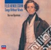 Felix Mendelssohn - Songs Without Word (2 Cd) cd