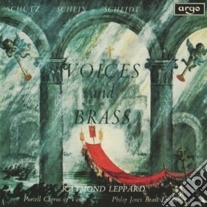 Voices & Brass: Schutz, Schein, Scheidt cd musicale di Philip Brass Ensemble Jones