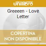 Greeeen - Love Letter cd