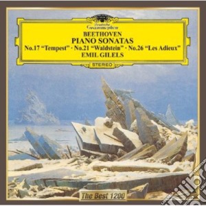 Ludwig Van Beethoven - Piano Sonatas Nos. 17, 21, 26 cd musicale di Emil Gilels