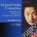 Kyung-Wha Chung: 4 Great Violin Concertos cd
