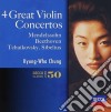 Kyung-Wha Chung: 4 Great Violin Concertos cd