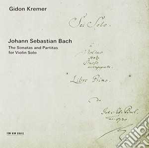 Johann Sebastian Bach - The Sonatas And Partitas (2 Cd) cd musicale di Kremer, Gidon