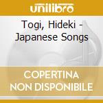 Togi, Hideki - Japanese Songs cd