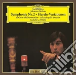 Johannes Brahms - Symphony No.2, Haydn Variations cd