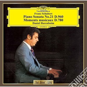 Franz Schubert - Piano Sonata No. 21, Moments Musicaux cd musicale di Daniel Barenboim