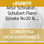 Artur Schnabel - Schubert:Piano Sonata No20 & No21 Op.Posth cd