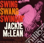 Jackie Mclean - Swing Swang Swingin cd