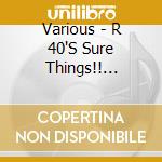 Various - R 40'S Sure Things!! Honmei Best Enka cd
