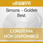 Simons - Golden Best cd musicale di Simons