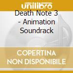 Death Note 3 - Animation Soundrack cd