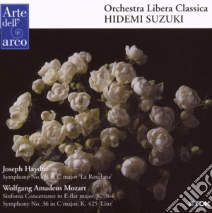 Wolfgang Amadeus Mozart / Joseph Haydn - Symphony No.36, Sinfonia Concertante K.36- Suzuki Hidemi (2 Cd) cd musicale di Mozart / Haydn Franz Joseph