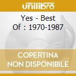 Yes - Best Of : 1970-1987 cd