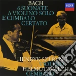Johann Sebastian Bach - 6 Sonatas For Violin Solo And Harpsichord cd