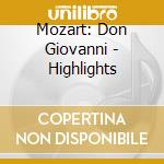Mozart: Don Giovanni - Highlights cd musicale di Karajan, Herbert Von