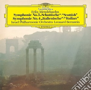 Felix Mendelssohn - Symphonies 3 & 4 cd musicale di Leonard Mendelssohn / Bernstein
