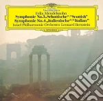 Felix Mendelssohn - Symphonies 3 & 4 cd