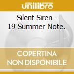 Silent Siren - 19 Summer Note. cd