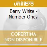 Barry White - Number Ones cd