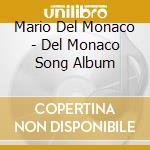 Mario Del Monaco - Del Monaco Song Album cd musicale di Mario Del Monaco