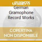 German Gramophone Record Works cd