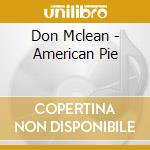 Don Mclean - American Pie cd