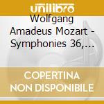 Wolfgang Amadeus Mozart - Symphonies 36, 38, 39 cd